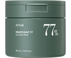 Anua - „Heartleaf“ 77 % skaidrus bloknotas, 70 vnt.