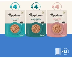 „Applaws“ – žuvų drebučių rinkinys, 12 vnt. x 70 g