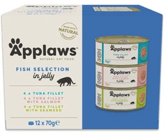 Applaws - Multipack žuvis Jelly Selection - 12x70g