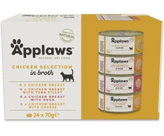 Applaws - Multipack vištienos sultinio rinkinys - 24x70g