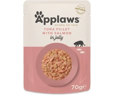 Applaws – Šlapias kačių maistas 70 g Želė maišelis – Tuno lašiša (178-278)