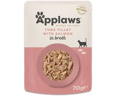 Applaws - Tuno filė su lašiša sultinyje - 70g