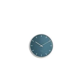 Arne Jacobsen Clocks Arne Jacobsen - Miesto rotušės sieninis laikrodis - Ø29 cm - Mėlynas