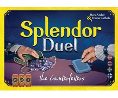 Asmodee „Splendor Duel“ – „Counterfeiters Nordic“ (AMDSCSPL2P02NOR)