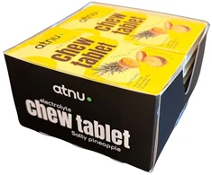 Atnu - Electrolyte Chew Planšetė Pineapple Box - 12 psc
