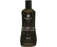 Australian Gold Sinfully Black 15x Deviously Dark Bronzing Lotion Įdegį skatinantis losjonas deginimuisi soliariume, 250 ml