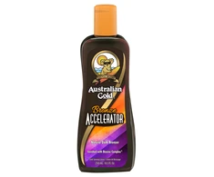 Australian Gold Bronze Accelerator Natural Dark Bronzer Įdegį skatinantis losjonas deginimuisi soliariume, 250 ml