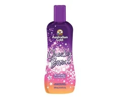 Australian Gold Cheeky Brown Accelerator Plus Bronzer Įdegį skatinantis losjonas deginimuisi soliariume, 250 ml