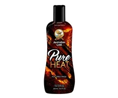 Australian Gold Pure Heat Dark Tanning Lotion Įdegį skatinantis losjonas su dilgčiukais deginimuisi soliariume, 250 ml