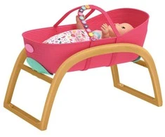 Zapf BABY born 3 in 1 Pinplay lopšys lėlės lovelei/lopšiui