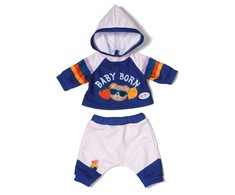 BABY born - sportinis kostiumas tamsiai mėlynas 43 cm (838204)
