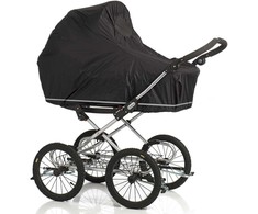 Baby Dan BabyDan - Lietaus uždangalas su tinkleliu ir atšvaitine juosta (3932-11-01)