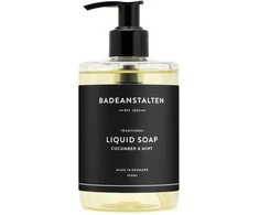 Badeanstalten - skystas muilas - agurkas ir mėta - 300 ml