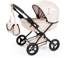 Bayer Design Bayer - Dolls Pram Cosy - Rožinė/Juodas (12775AA)