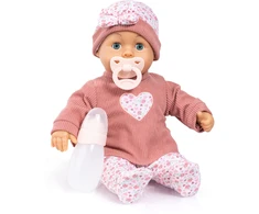 Bayer Design Bayer - Pirmieji žodžiai kūdikiui 38 cm - Rožinė (93824DB)