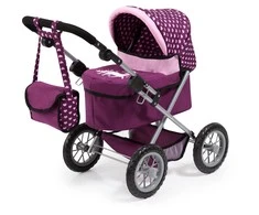 Bayer Design Bayer - Lėlių vežimėlis Trendy - Violetinis (13037AA)