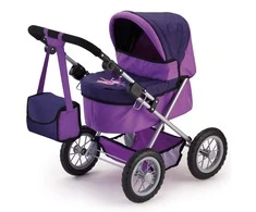 BAYER DESIGN LĖLIŲ VEŽIMĖLIS TRENDY, PURPLE