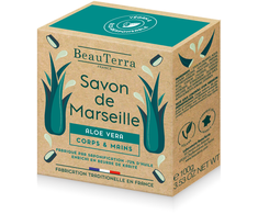 „BeauTerra“ – kietasis Marselio muilas – su alaviju – 100 ml