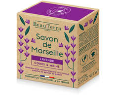 BeauTerra – Marselio kietas muilas – levanda – 100