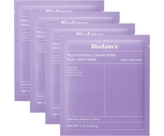 Biodance Rejuvenating Caviar Pdrn Real Deep Mask - veido kaukė 34g X 4 vnt