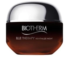Biotherm Mėlyna Therapy Amber Algae Revitalize Night Skin Kreminis naktinis veido kremas, 50 ml