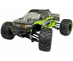 BLACKZON – Smyter MT 1/12 4WD elektrinis sunkvežimis „Monster Truck“ – žalias (540110)