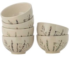 „Bloomingville“ – „Bea“ dubenėliai – „Nature“ – 6 vnt. rinkinys – 11,5 x 6,5 cm