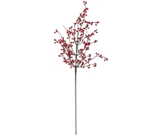 Bloomingville - Ilex Stem - Raudona