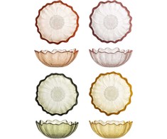 Bloomingville – Kana dubuo – Daug – 4 rinkinys – Stiklas