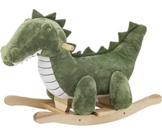 Bloomingville MINI - Arnie Rocking Toy, Crocodile, Žalias, Polyester (82062800)