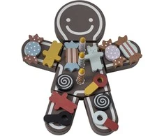 „Bloomingville MINI“ žaidimų rinkinys, maistas, rudas, MDF (82053024)