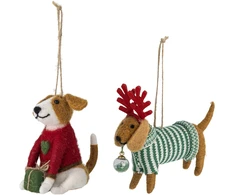 Bloomingville - Monty Ornament - Multi - Wool