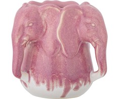 Bloomingville Pontus Vase, Rožinė, ceramika