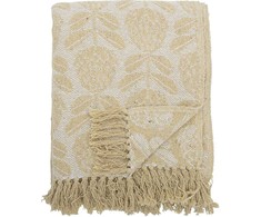 Bloomingville - Pratello Throw - Geltona