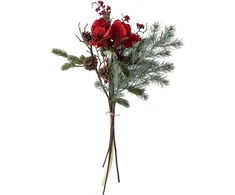 Bloomingville - Rubia Bouquet - Raudona - Artificial Flowers