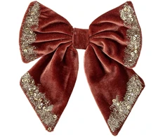Bloomingville - Ruby Deco Bow - Raudona