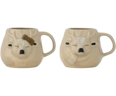 Bloomingville - Rudolph Cup - Nature - Stoneware