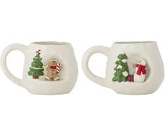 Bloomingville - Ryne Mug - Baltas - Stoneware