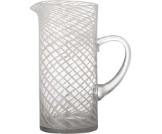 Bloomingville – Sakhi Jug – baltas – stiklas