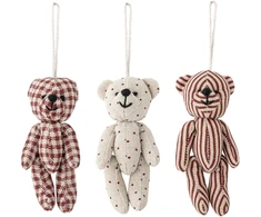 Bloomingville - Salwa Ornament - Raudona - 10 cm