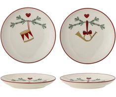 Bloomingville - Yule Plate - Nature - Stoneware