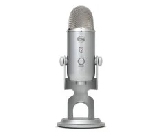 Blue Logitech G Mėlyna Yeti (Sidabrinis) kondensatorinis mikrofonas