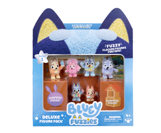 BLUEY Fuzzies – Figūrėlių gerbėjų numylėtiniai – 8 vnt. pakuotė (90454)