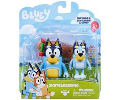 Bluey - S3 figūrėlių 2 vnt. pakuotė - riedlentei