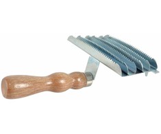 Borstiq Farm BORSTIQ - Square metal comb