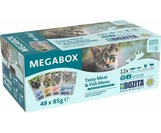 Bozita - Feline Pouch CIS Megabox - 48x85G