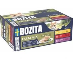 BOZITA Mousse Mix ocean – šlapias kačių maistas – 12x85g