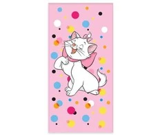 Brandmac Disney Marie Bubbles vonios rankšluostis, paplūdimio rankšluostis 60x120cm