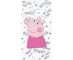 Brandmac Peppa Pig Snort vonios rankšluostis, paplūdimio rankšluostis 70x140cm