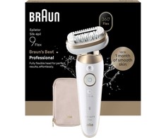 SES9-011 3D Braun Silk•épil 9 Flex Epiliatorius